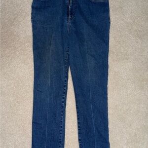 St. John's Bay Dark Blue Straight Leg Jeans